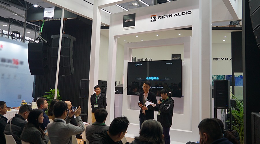  POWERSOFT 与 REYN AUDIO授权仪式