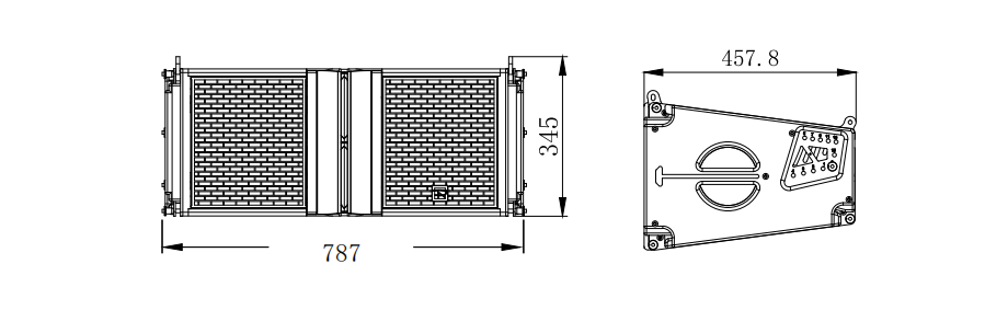 RL210 线阵列扬声器