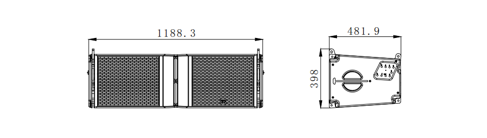 RL212 线阵列扬声器