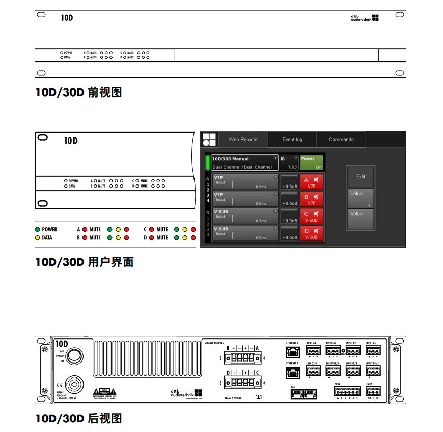 d&b功放