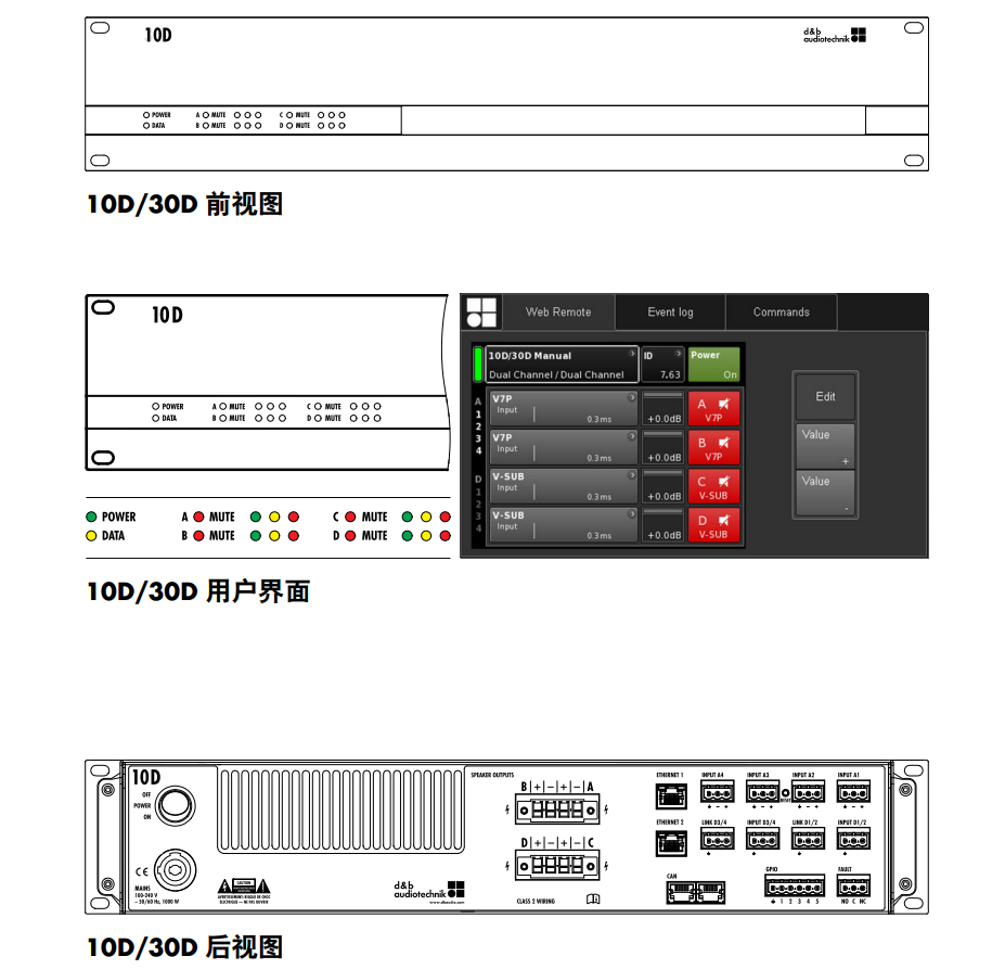 d&b功放