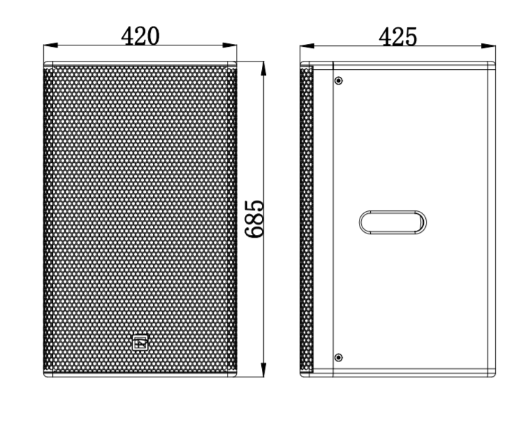 REYN AUDIO RA15F 单15寸点声源扬声器 